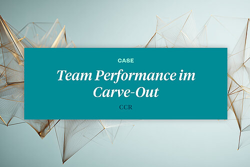 CCR: Team Performance im Carve-Out