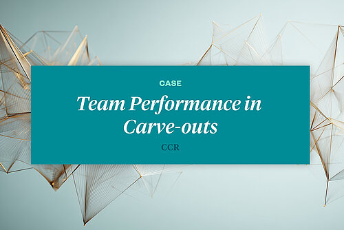 CCR: Team effort in carve-out